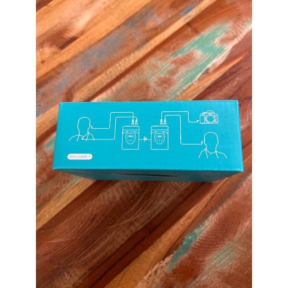 MOVO Photo WMIC50 2.4GHz Wireless Lavalier Microphone System, 164' Range - Picture 3 of 4